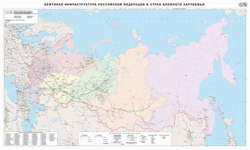 Карта россии и ближнего зарубежья